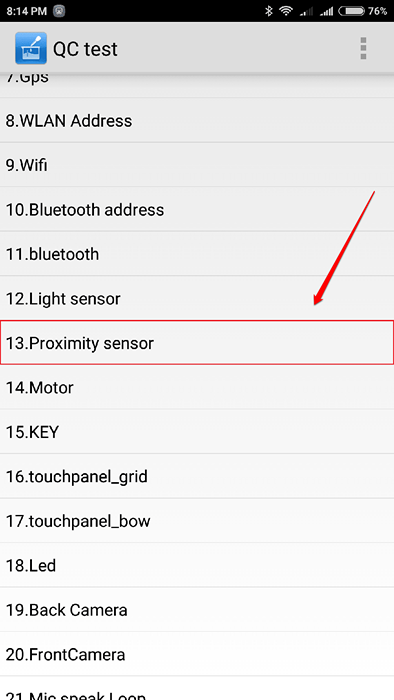 [Fixado] - Exibição do telefone não ligando e desligando corretamente no Android